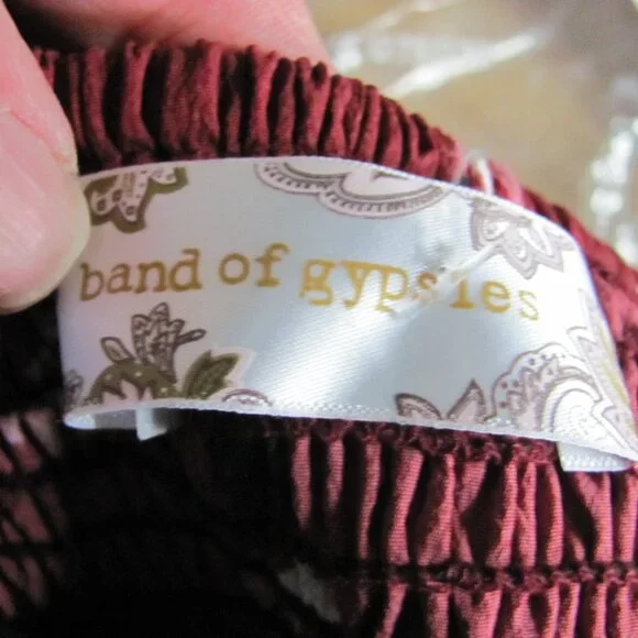 BAND OF THE GYPSIES LADIES STRAPLESS BOHO MAXI DRESS/ROMPER NWT - Picture 10 of 11